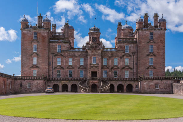 The beautiful Glamis castle
