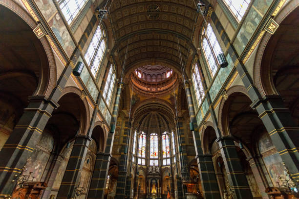 istock Interior View Of St Nicholas Basilica Amsterdam 1053725856