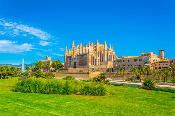 istock Cathedral of Mallorca, Spain 1053735018