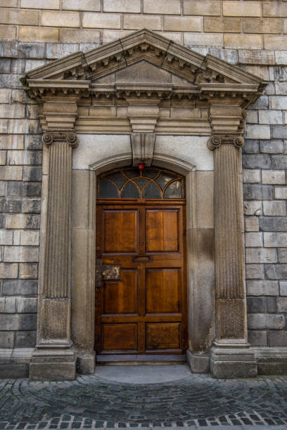 istock Old Doorway in Dublin, Ireland. 1053738344