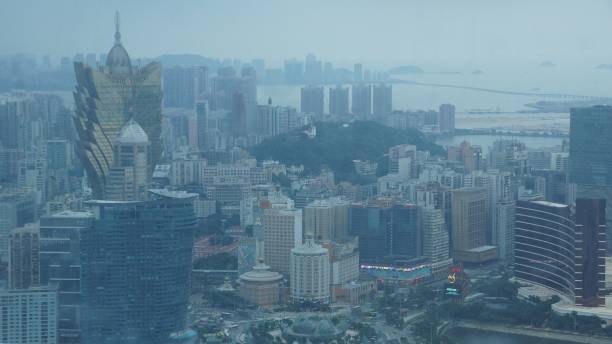 istock aerial view of Macau city 1053740626