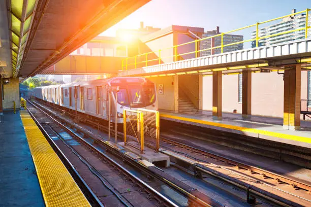 Renovated trains operating at Toronto Subway TTC lines