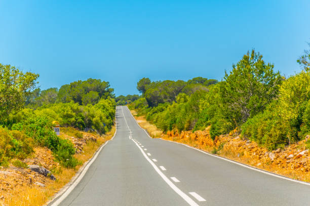 istock A country road winding through Mallorca, Spain 1053743838