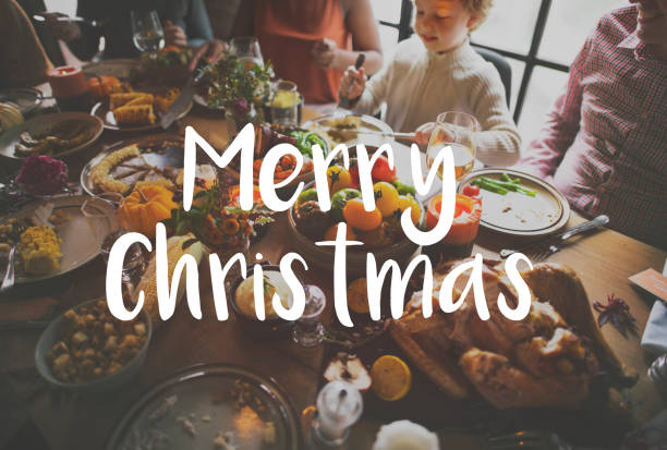 istock Merry Christmas Santa Claus Happy Concept 1053743848