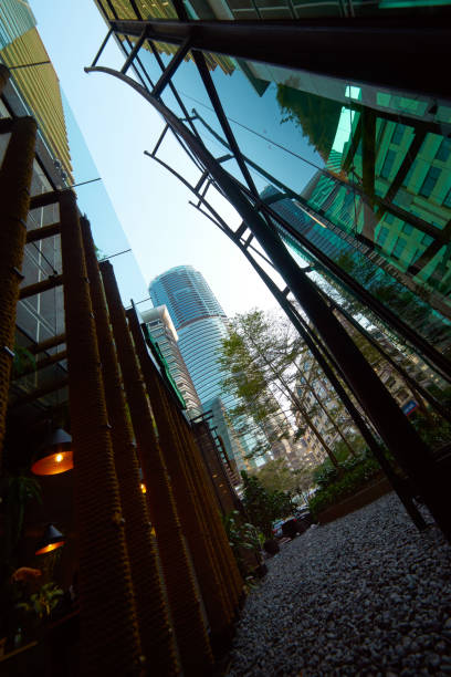 istock Low angle shot of modern buildings 1053748644
