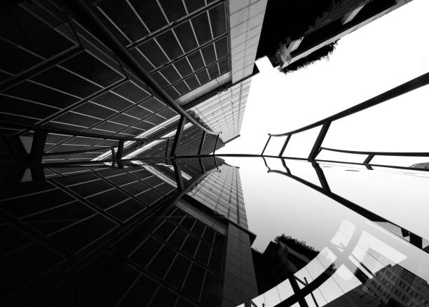 istock Low angle shot of modern buildings 1053748670