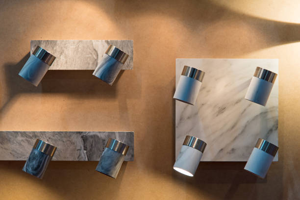 istock Close-Up Of Lamps On Wall 1053749674