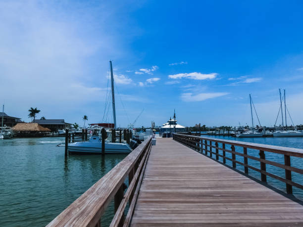 istock Boat marina and waterfront in Naples, Florida 1053763416