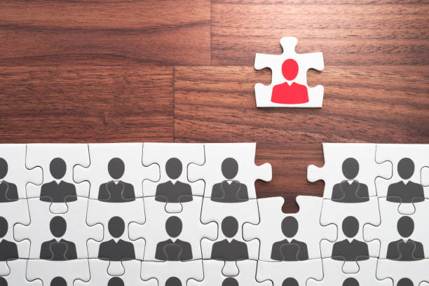 istock Visionary leader, think positive, different and unique concept. Establishing leadership position. 1053763594