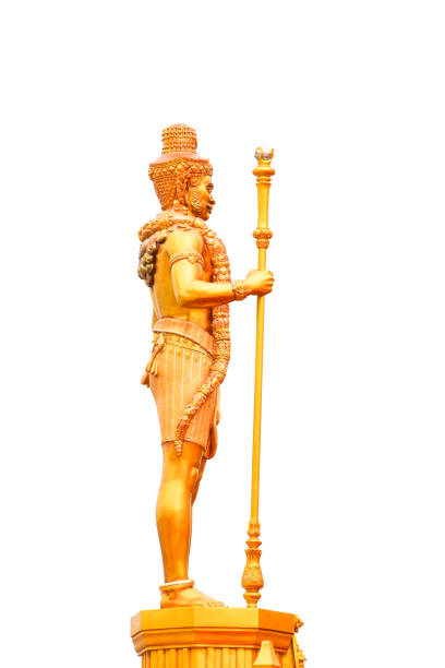 istock God, A Mythical Creatures of Asian on a White Background 1053763654