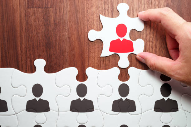 istock Team leader and leadership concept. Appointing to leader. 1053764308