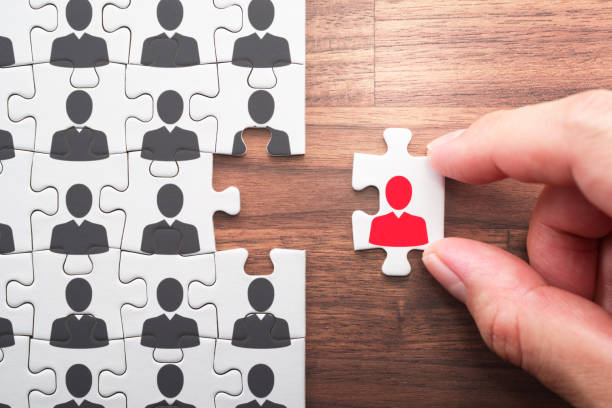 istock Human resource management. Selecting person for the job. 1053764322
