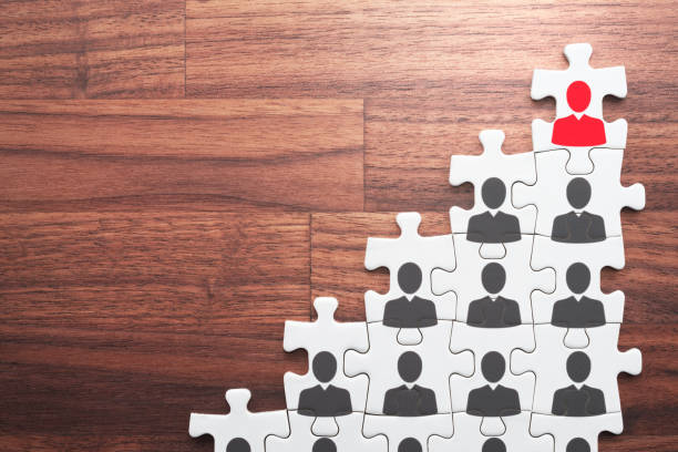 istock Career development and promotion concept. Going and standing on height. 1053764346