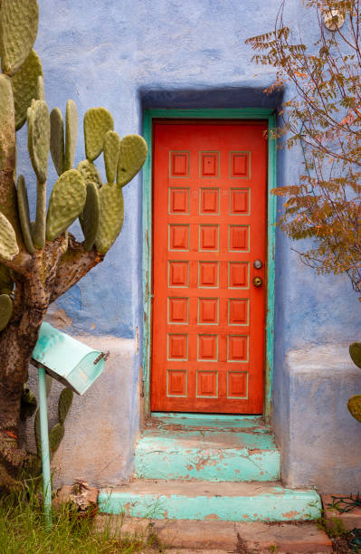 istock Closeup of a beautiful, rustic, vintage door 1053766904
