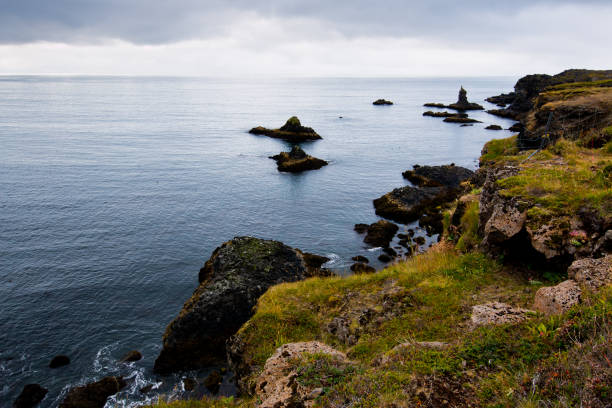 Westfjords Coastline stock photo
