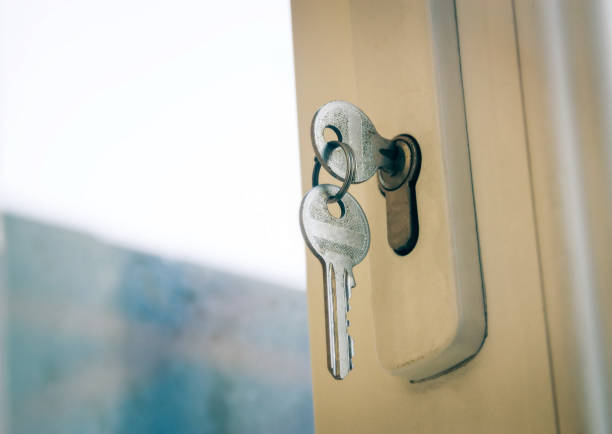 istock Close-Up Of Key In Lock 1053780218