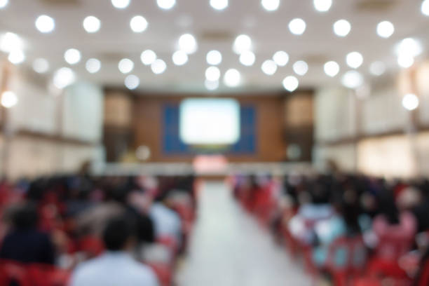 istock Business presentations and presentations Audience at the conference room/blur stylish 1053800622