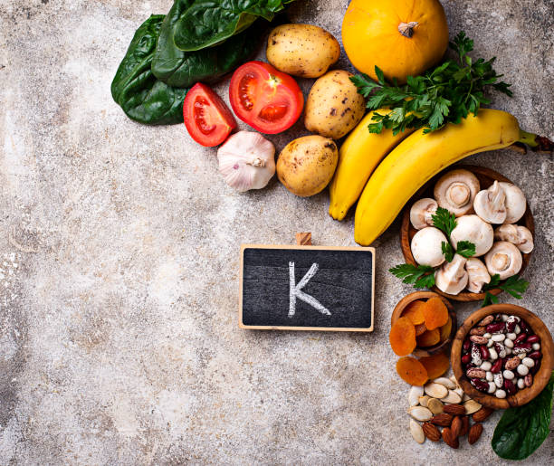istock Products containing potassium. Healthy food concept 1053805838
