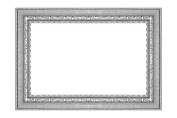 istock antique picture frame isolated on white background 1053806724