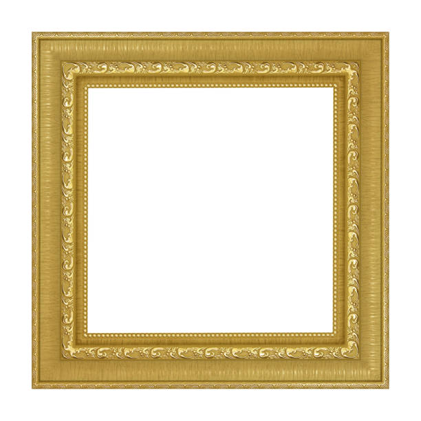 istock antique picture frame isolated on white background 1053806954