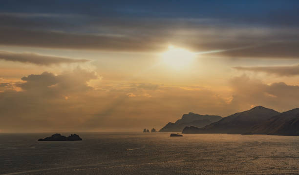 istock Italy. Sunset over the Amalfi Coast 1053807328