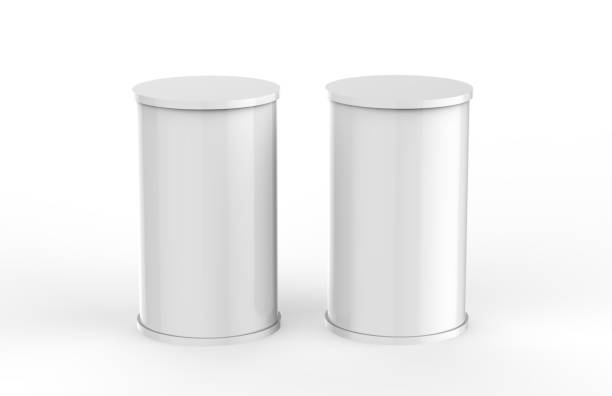 istock Advertising Display Banner Stand Round Promotion Table 1053812782