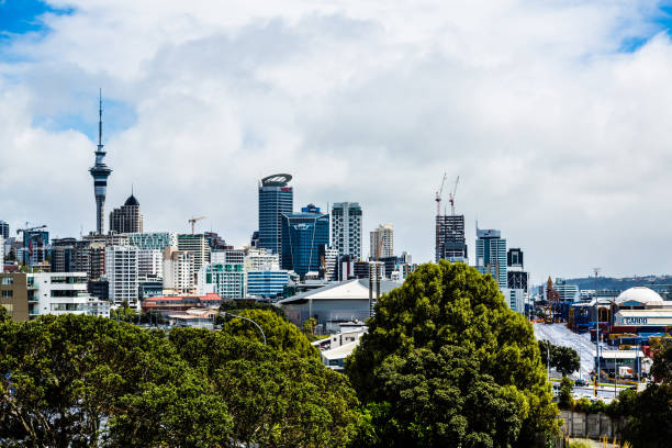 istock Auckland City Skyline 1053814592