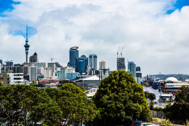istock Auckland City Skyline 1053814784