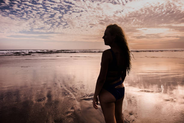 istock Beautiful woman  enjoying in tranquility. 1053831270