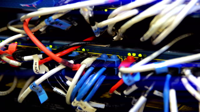 4K Data Network Server Connection Light
