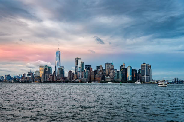 istock Skyline and waterfront of New York City 1053849932