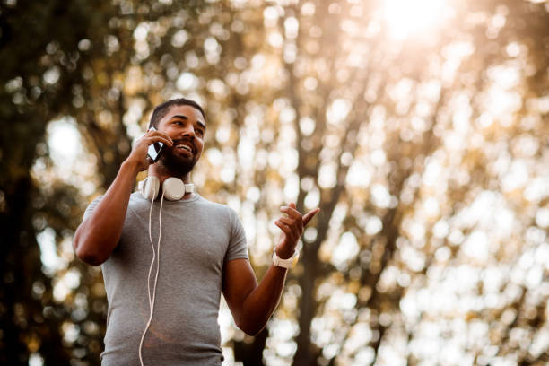 istock Sports person using smartphone 1053860572