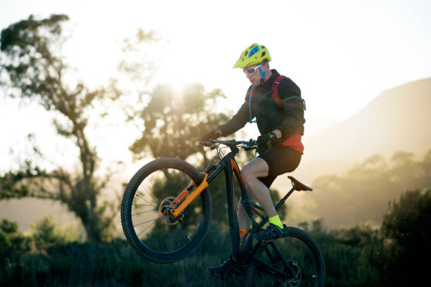 istock Mountain biking helps me to be fit and strong 1053885932