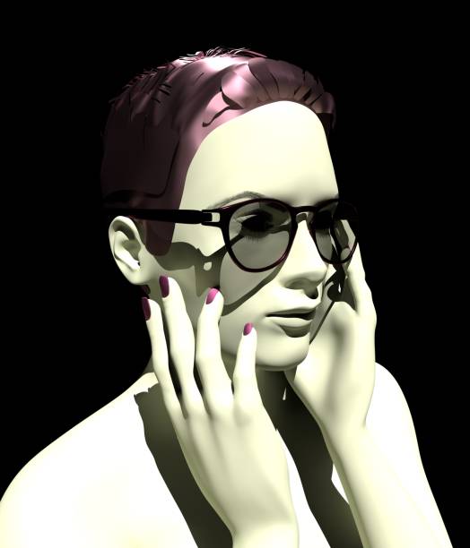istock Beautiful girl face 1053890484