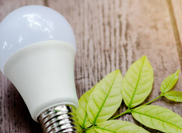 istock Energy saving LED BULB ECO With the environment 1053892440