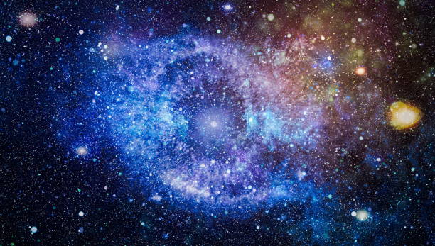 istock New large panoramic looking into deep space. Dark night sky full of stars. The nebula in outer space. Secrets of deep space. 1053900690
