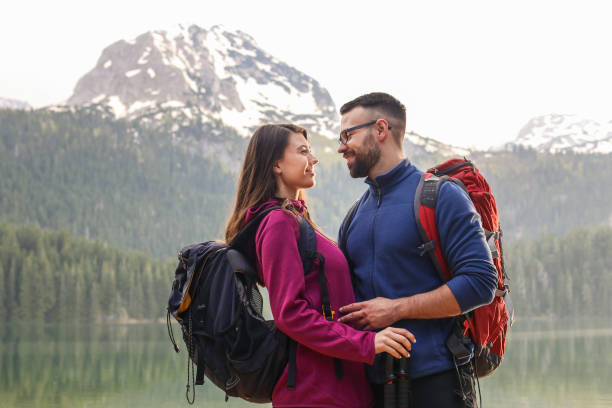 istock Loving couple on vacation 1053901666