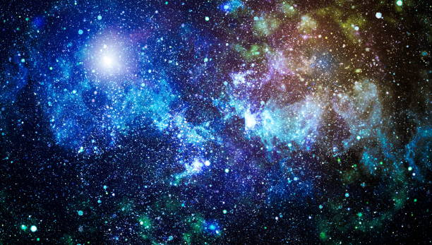 istock New large panoramic looking into deep space. Dark night sky full of stars. The nebula in outer space. Secrets of deep space. 1053904094