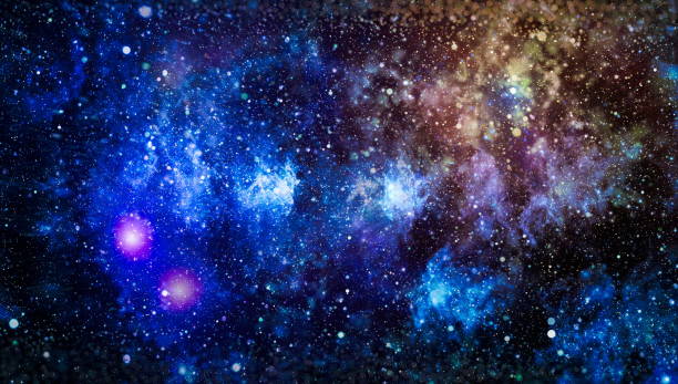 istock New large panoramic looking into deep space. Dark night sky full of stars. The nebula in outer space. Secrets of deep space. 1053904318