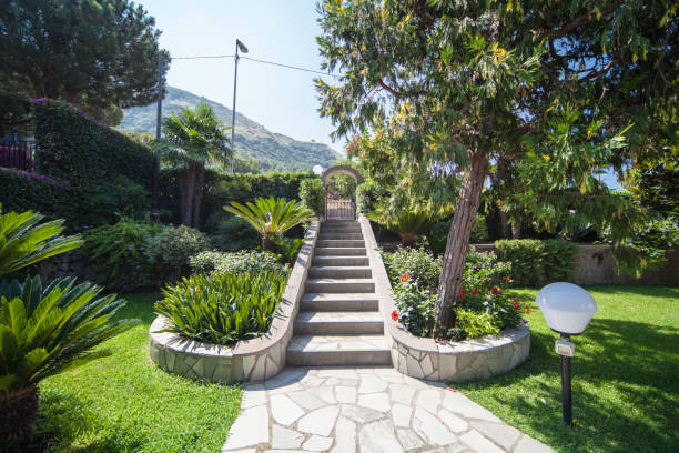 istock Entrance in a Luxury Garden 1053922666