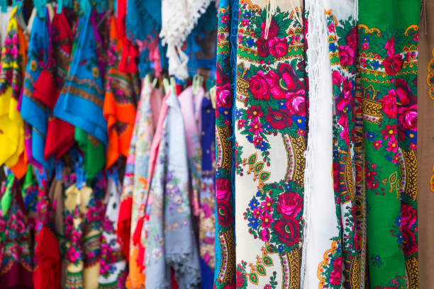 istock Traditional shawls, Zakopane, Poland 1053927468