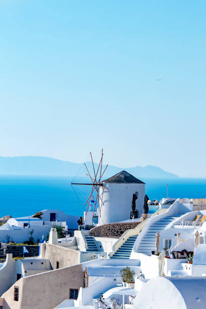 istock Oia village Santorini island Thira Greece view 1053933986