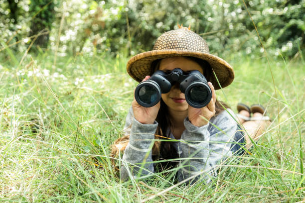 istock Girl observing nature 1053935632