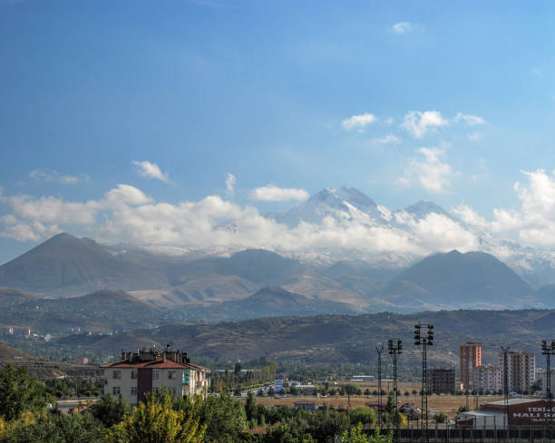 istock Kayseri city and Erciyes volcano 1053942282