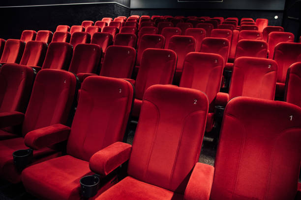 istock Velvet cinema seats 1053962472