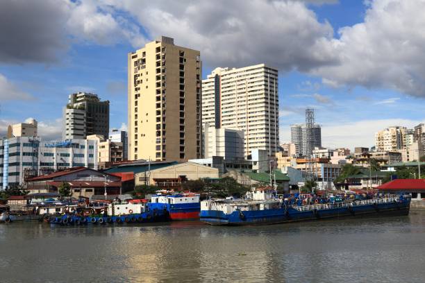 istock Manila city skyline 1053966900