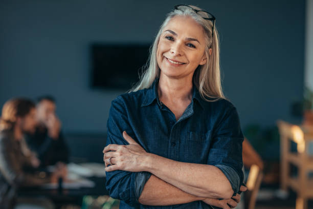 istock Confident senior business woman 1053967786