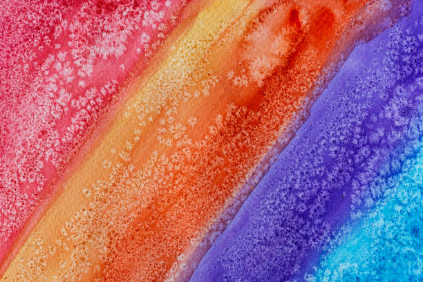 istock Abstract hand drawing brush colorful watercolor 1053969902