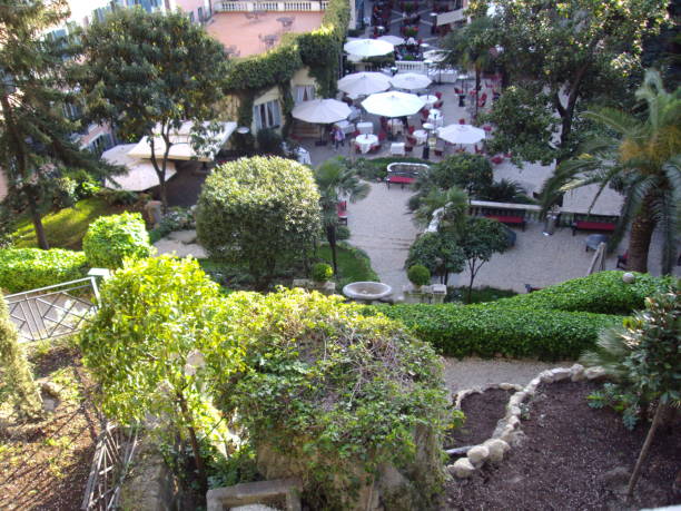 istock Rome downward view of garden 1 1053974902