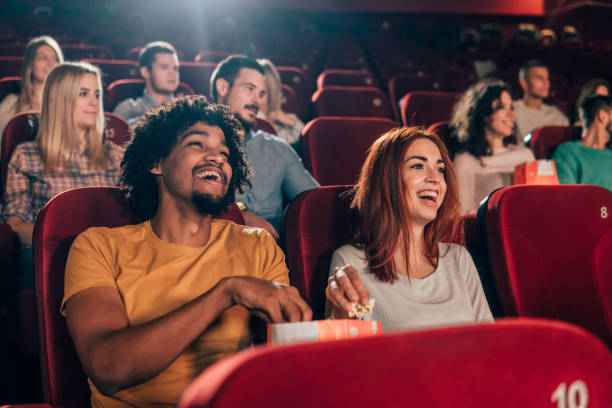 istock Happy couple at cinema 1053975230